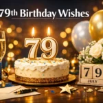 79th Birthday Wishes