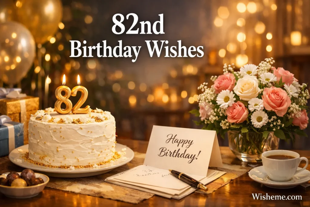 82nd Birthday Wishes