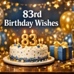 83rd Birthday Wishes
