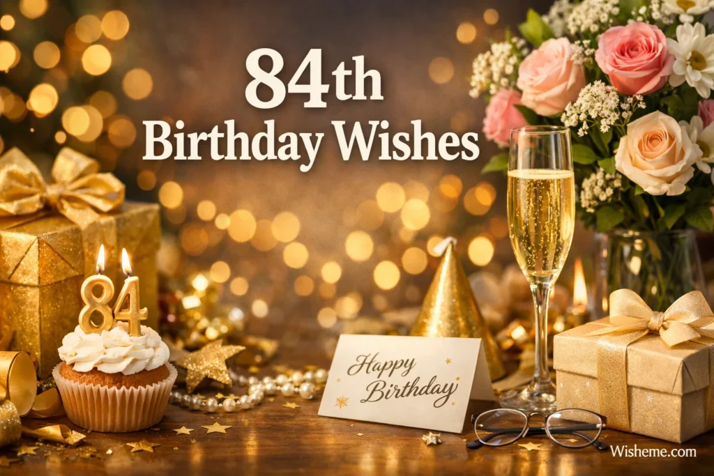84th Birthday Wishes
