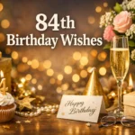 84th Birthday Wishes