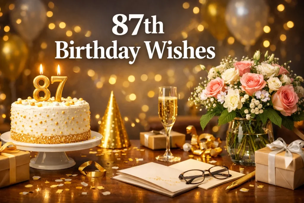 87th Birthday Wishes