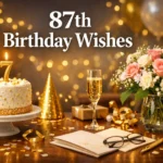 87th Birthday Wishes