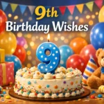 9th Birthday Wishes