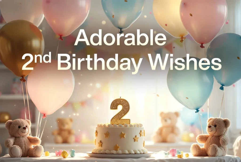Adorable 2nd Birthday Wishes