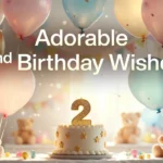 Adorable 2nd Birthday Wishes