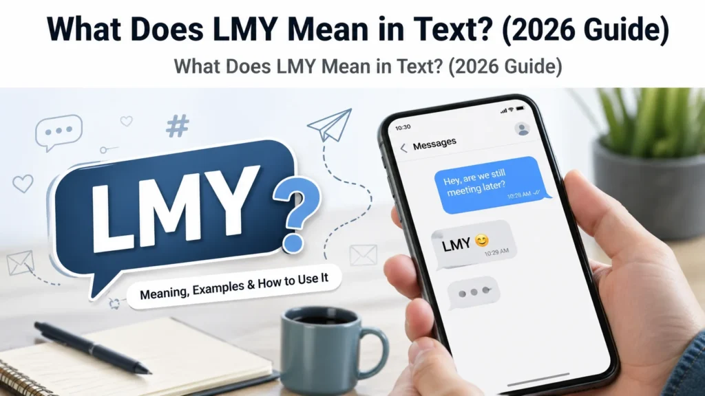  What Does LMY Mean in Text? (2026 Guide)