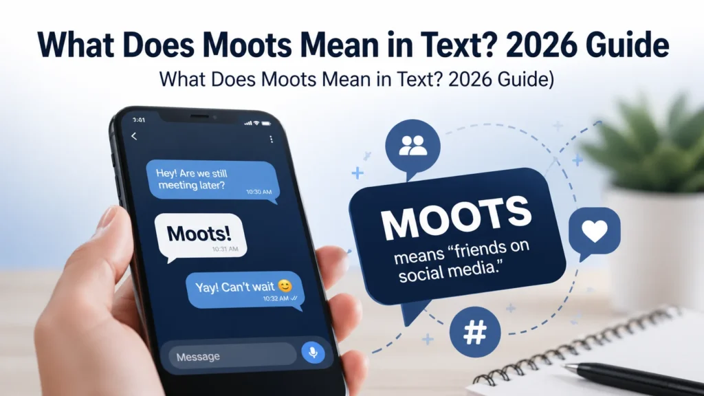 What Does Moots Mean in Text? 2026 Guide