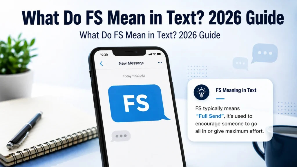 What Do FS Mean in Text?