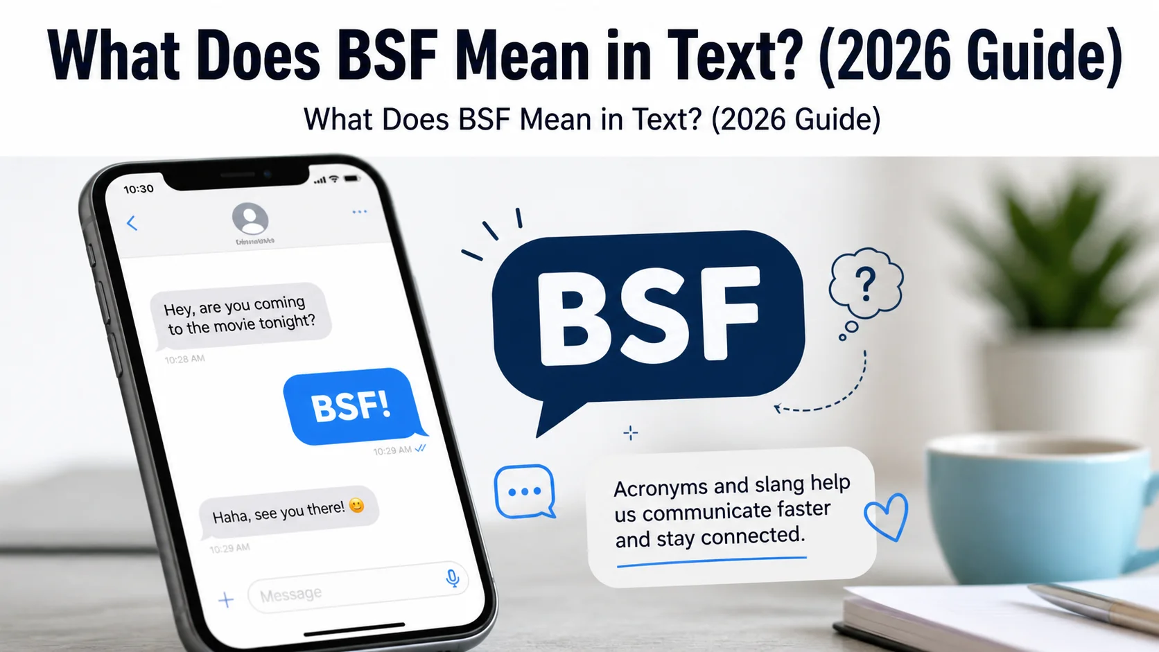  What Does BSF Mean in Text?