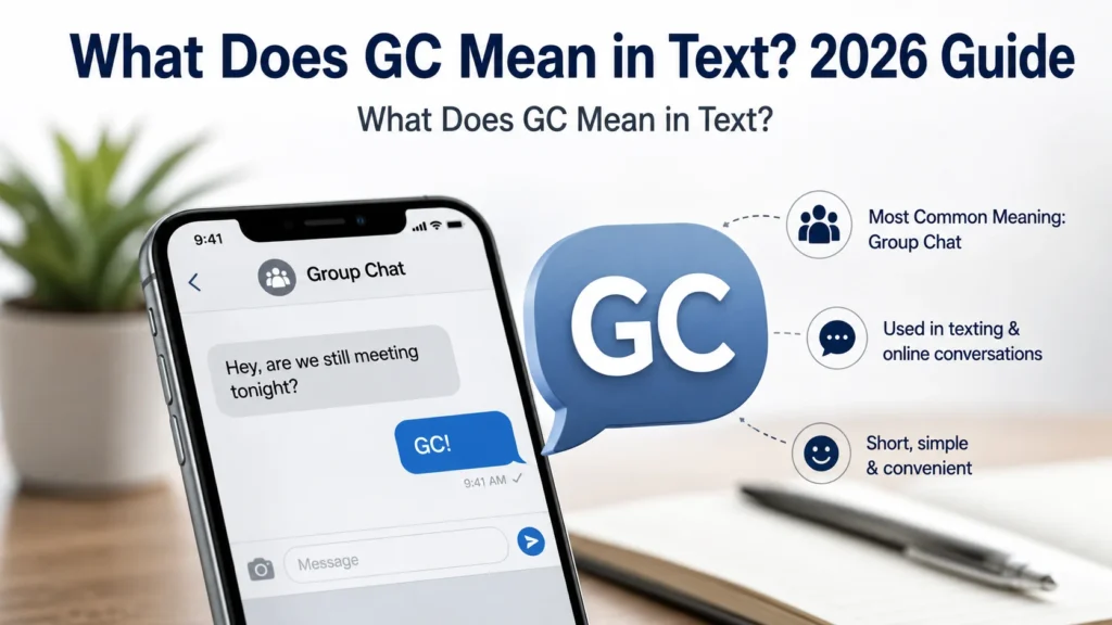 What Does GC Mean in Text?