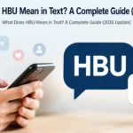 What Does HBU Mean in Text?