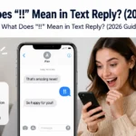 What Does “!!” Mean in Text Reply?