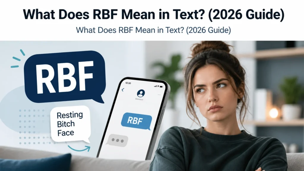 What Does RBF Mean in Text?
