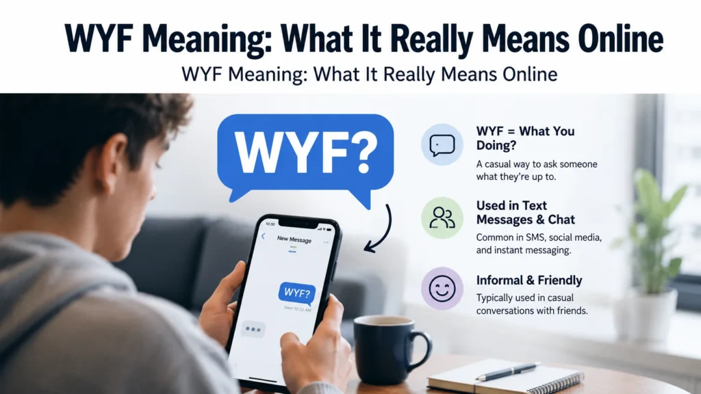 WYF Meaning: What It Really Means Online