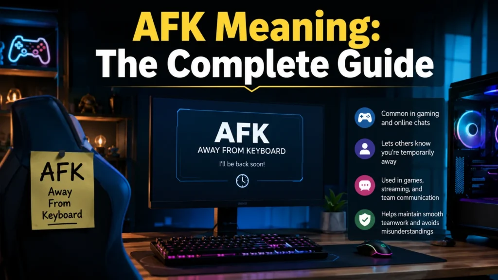 AFK Meaning: The Complete Guide