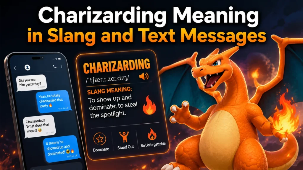Charizarding Meaning in Slang and Text Messages
