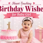 Heart-Touching Birthday Wishes for Baby Girl