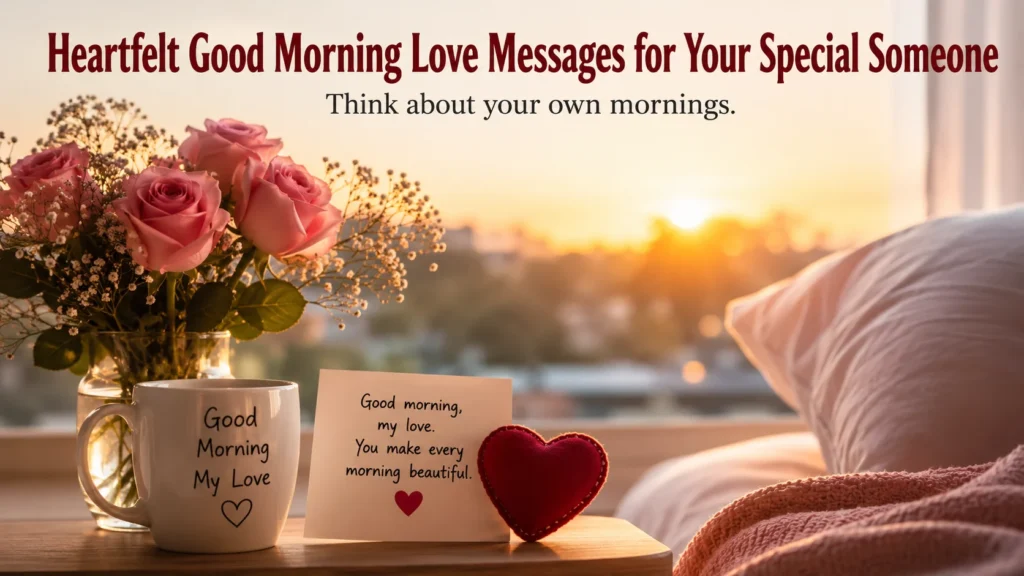 Heartfelt Good Morning Love Messages for Your Special Someone