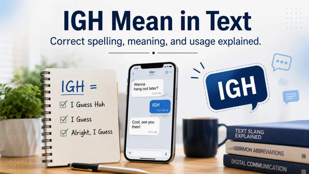 IGH Mean in Text