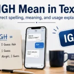IGH Mean in Text