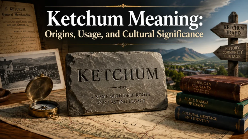 Ketchum Meaning