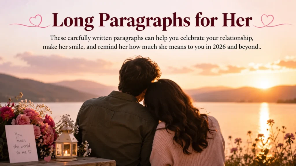 Long Paragraphs for Her