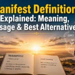 Manifest Definition Explained: Meaning, Usage & Best Alternatives