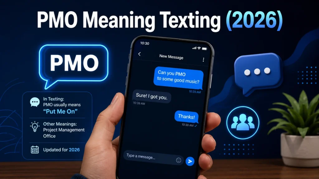PMO Meaning Texting (2026)