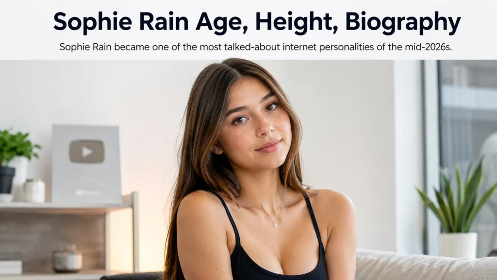 Sophie Rain Age, Height, Biography: Early Life and Career