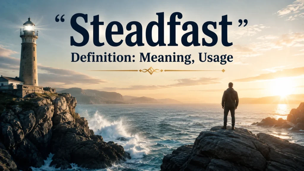 Steadfast Definition