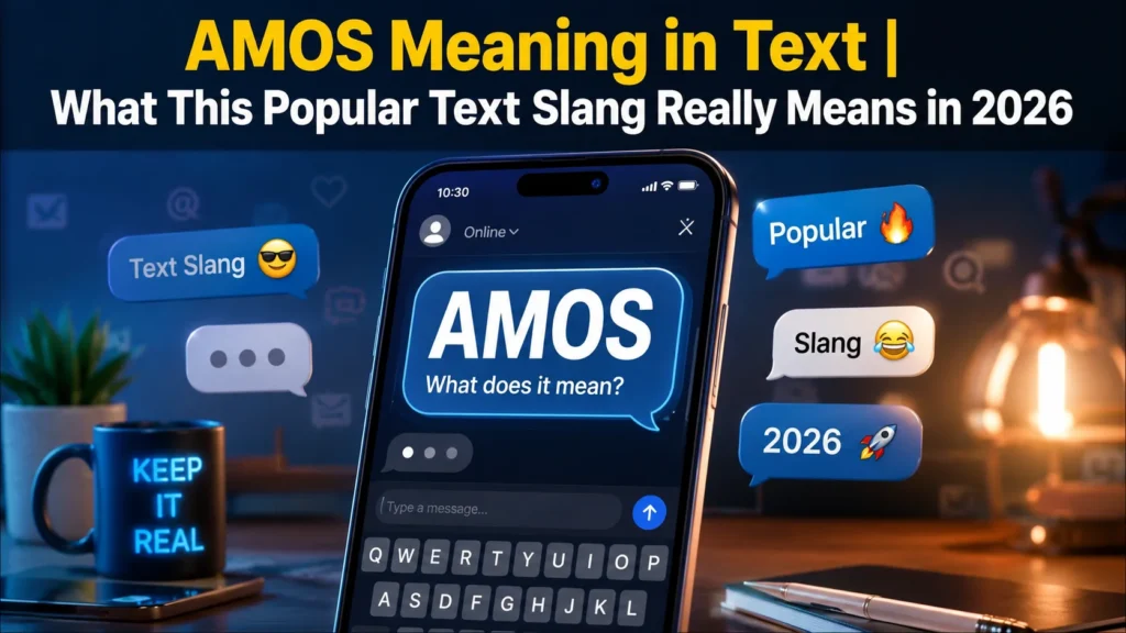 AMOS Meaning in Text