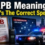 APB Meaning