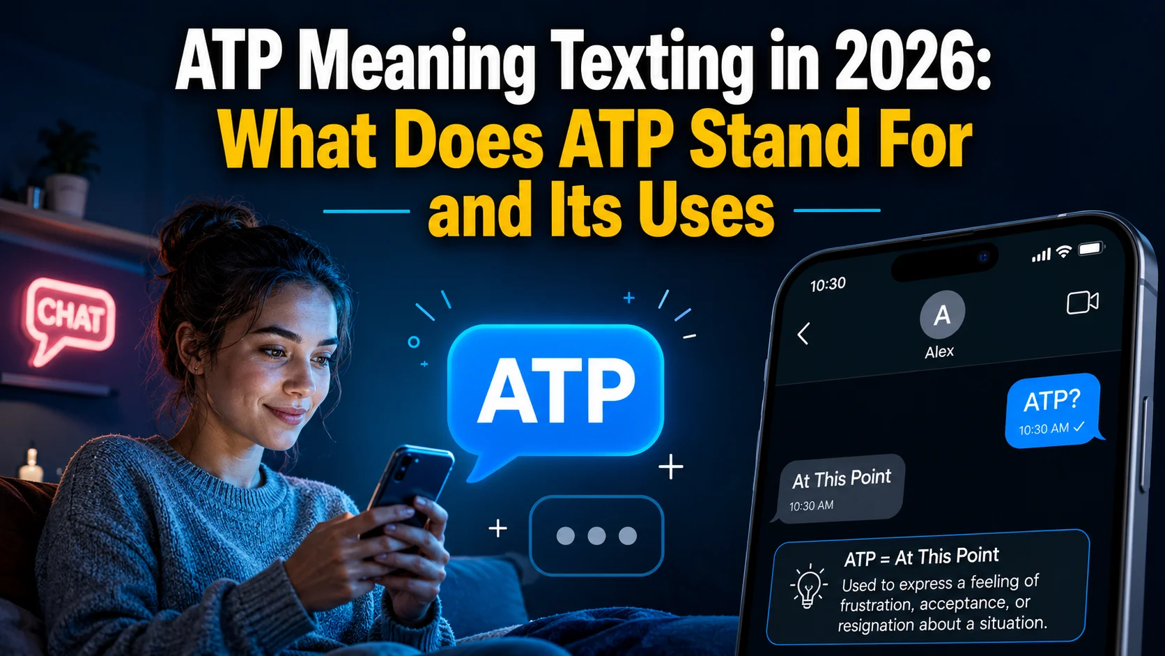 ATP Meaning Texting in 2026: What Does ATP Stand For and Its Uses