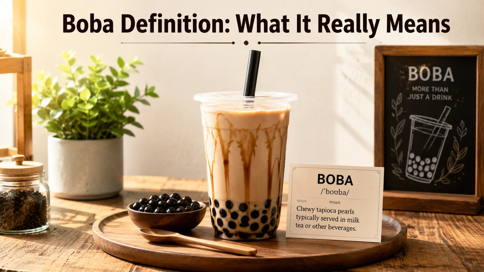 Boba Definition: What It Really Means