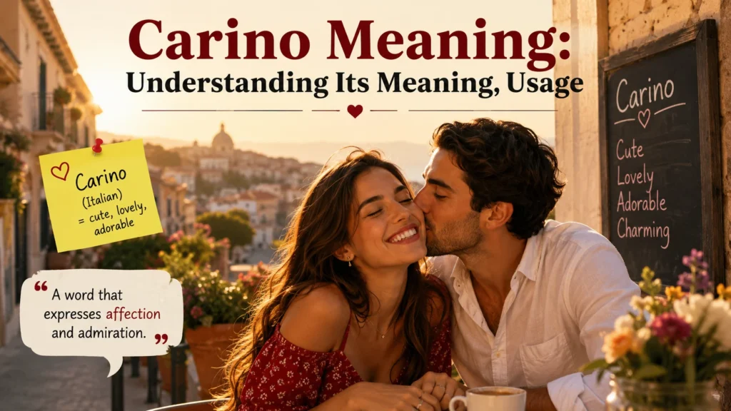 Carino Meaning: Understanding Its Meaning, Usage