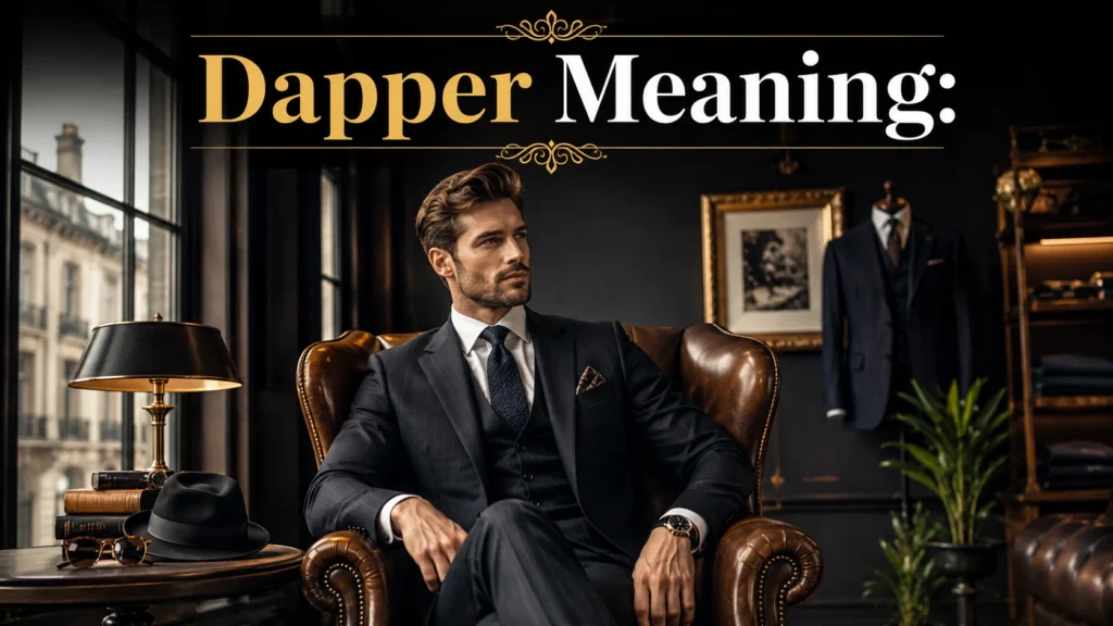 Dapper Meaning: What's The Correct Spelling?