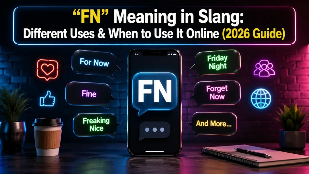 “FN” Meaning in Slang: Different Uses & When to Use It Online (2026 Guide)