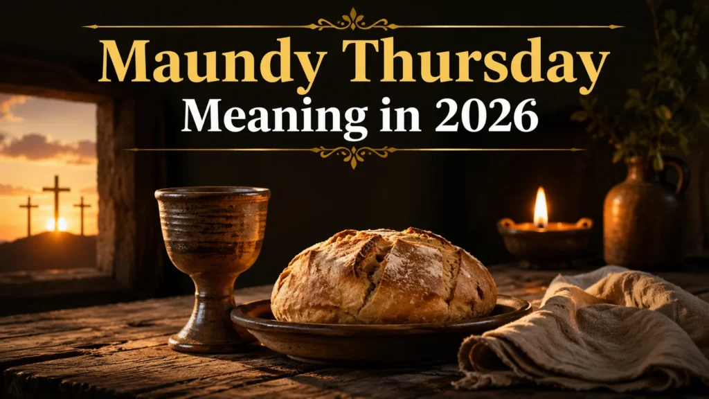 Maundy Thursday Meaning in 2026