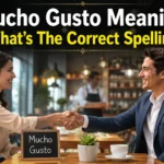 Mucho Gusto Meaning: What's The Correct Spelling?