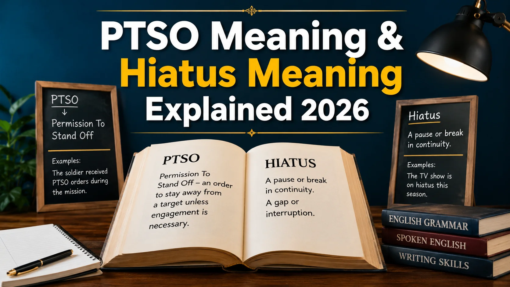 PTSO Meaning & Hiatus Meaning Explained 2026
