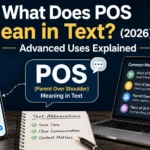 What Does POS Mean in Text?
