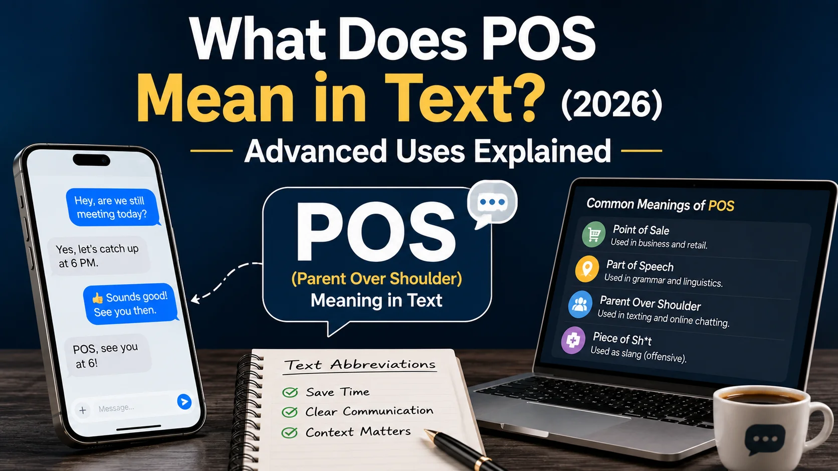 What Does POS Mean in Text?