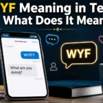 WYF Meaning in Text: What Does It Mean?