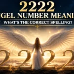 2222 Angel Number Meaning: What's The Correct Spelling?