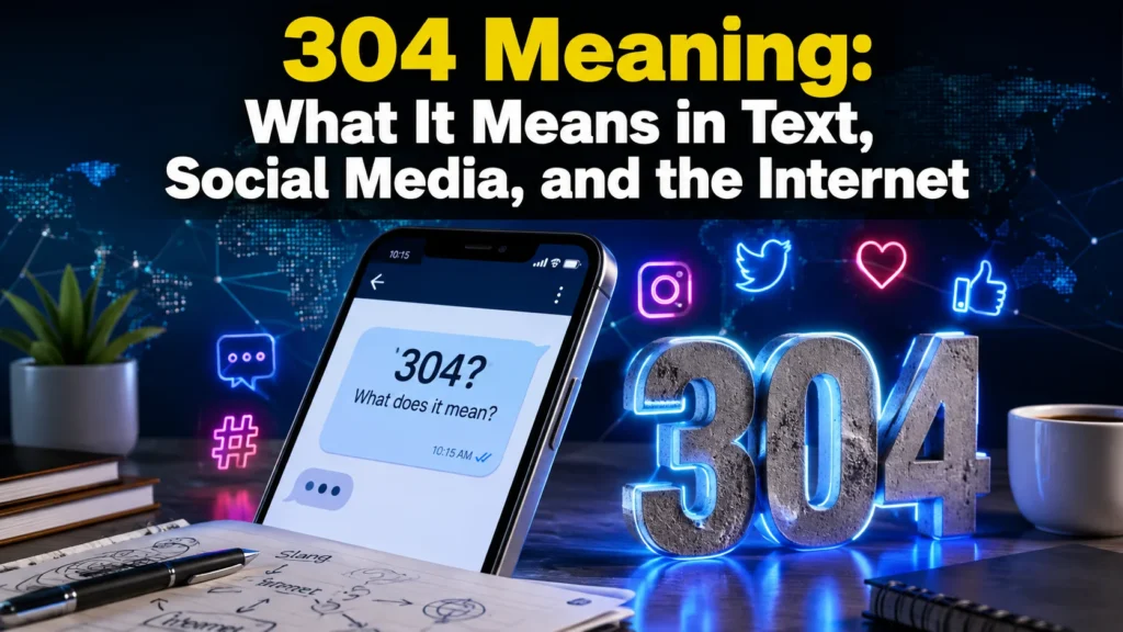 304 Meaning: What It Means in Text, Social Media, and the Internet