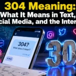 304 Meaning: What It Means in Text, Social Media, and the Internet