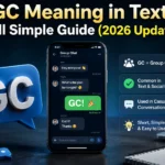 GC Meaning in Text: Full Simple Guide