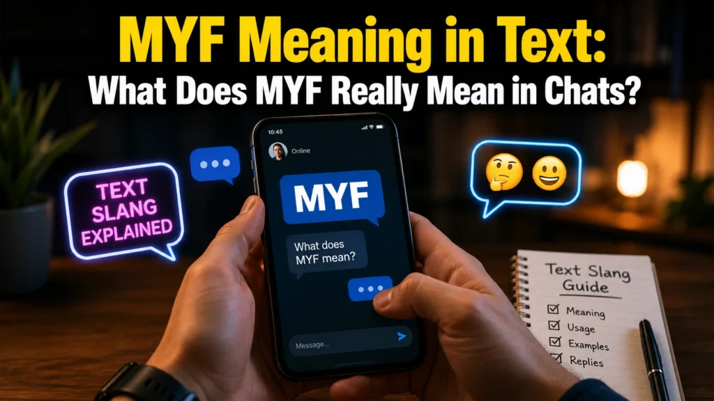 MYF Meaning in Text: What Does MYF Really Mean in Chats?