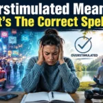Overstimulated Meaning: What's The Correct Spelling?